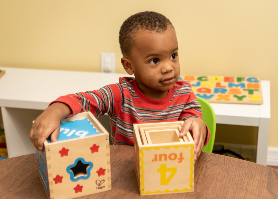 Little boy at Spanish Legacy Preschool